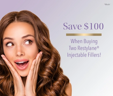 October Restylane special graphic